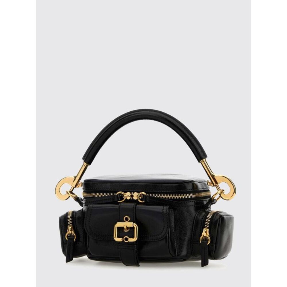 Chloe Women Natural Grained Leather Handbag Chloe With Removable Handle